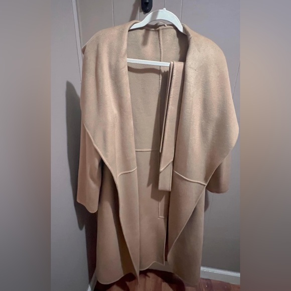 Sold - THE CURATED wrap coat camel - Picture 2 of 7